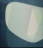Ken Wood, Brush 24 I (Blue - Green - Grey), Relief print. http://kenwoodstudio.com