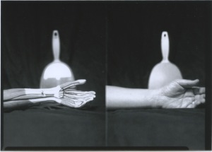 Adam Finkelston, Vane, Silver gelatin contact print
